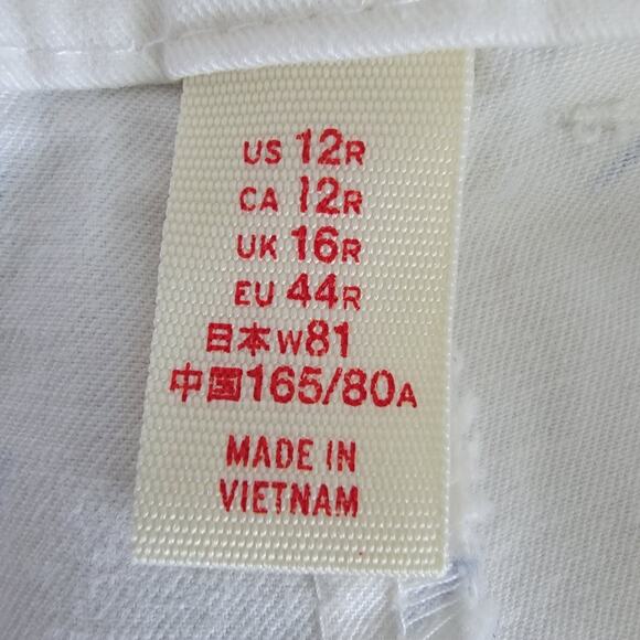 Gap Khakis Floral Capri Crop Pants Womens 12 Regular Slim City Preppy Feminine - Picture 7 of 16